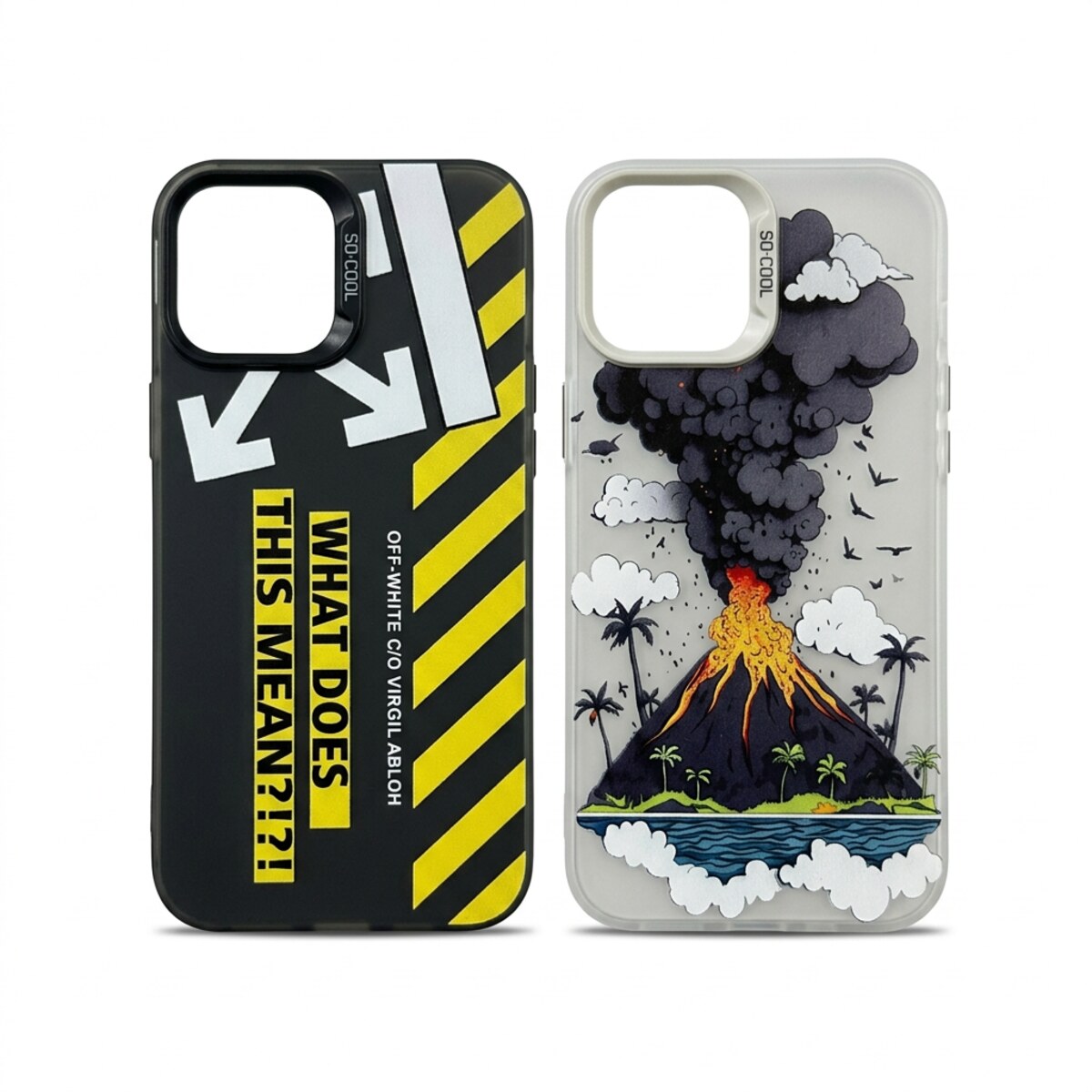 Streetwear Cartoon Phone Case Set