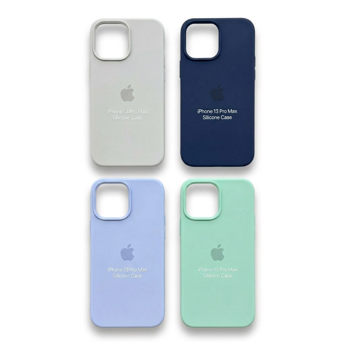 Pastel Silicone Phone Case — Blue / Green