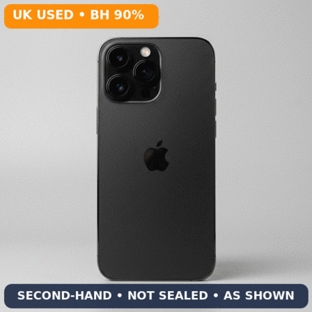 iPhone 14 Pro Max 128GB — Space Black (eSIM Unlocked)